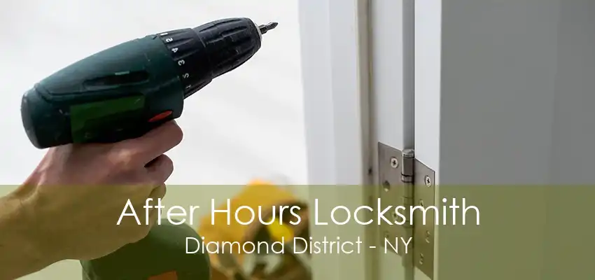 After Hours Locksmith Diamond District - NY