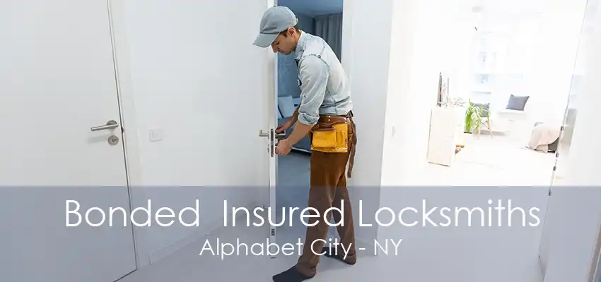 Bonded  Insured Locksmiths Alphabet City - NY