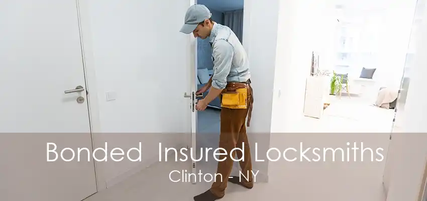 Bonded  Insured Locksmiths Clinton - NY