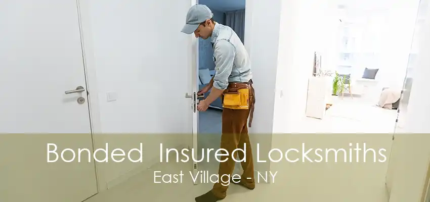 Bonded  Insured Locksmiths East Village - NY