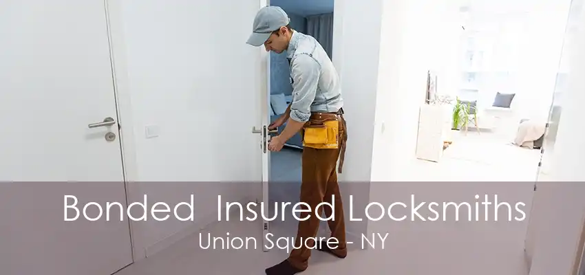 Bonded  Insured Locksmiths Union Square - NY