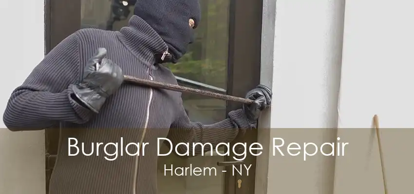 Burglar Damage Repair Harlem - NY