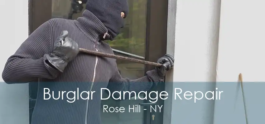 Burglar Damage Repair Rose Hill - NY