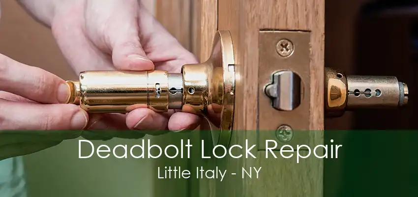 Deadbolt Lock Repair Little Italy - NY