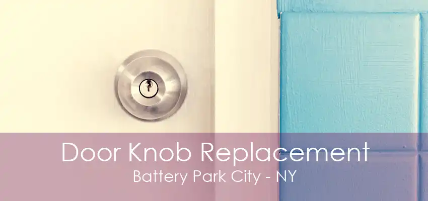 Door Knob Replacement Battery Park City - NY