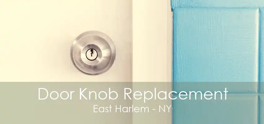 Door Knob Replacement East Harlem - NY