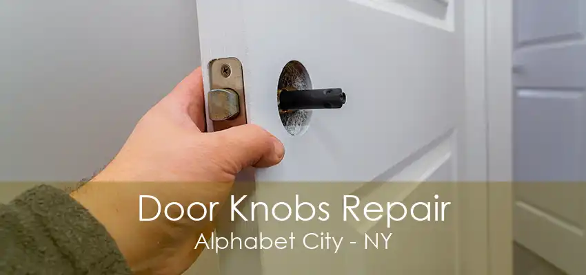 Door Knobs Repair Alphabet City - NY