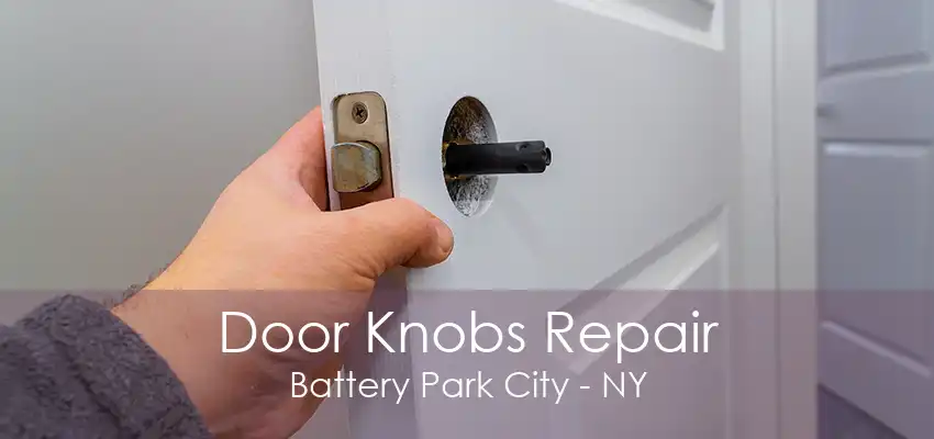 Door Knobs Repair Battery Park City - NY