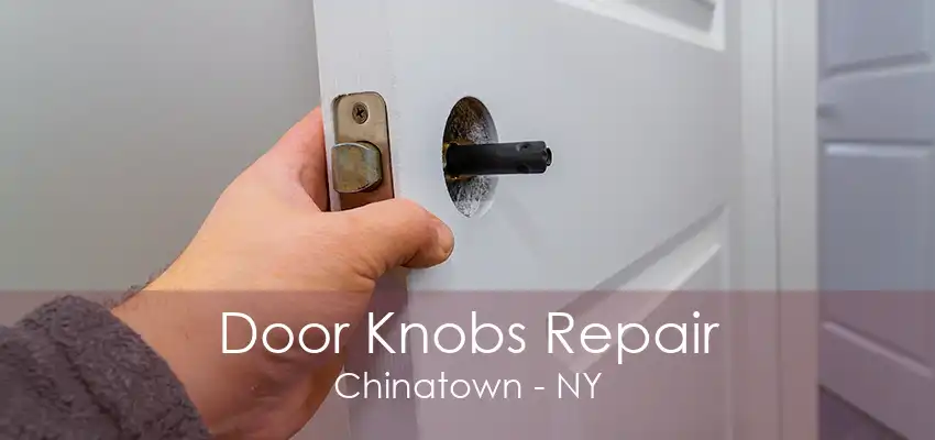 Door Knobs Repair Chinatown - NY