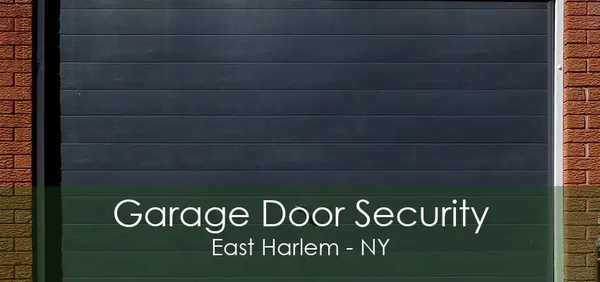 Garage Door Security East Harlem - NY