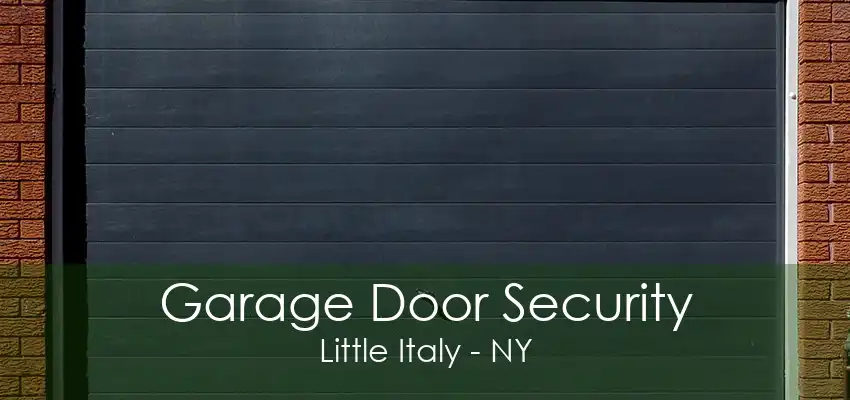 Garage Door Security Little Italy - NY