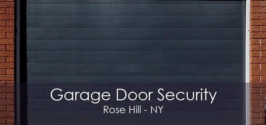 Garage Door Security Rose Hill - NY