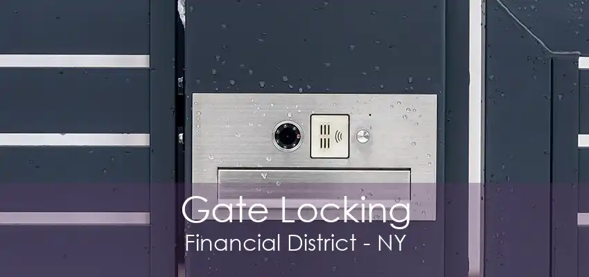 Gate Locking Financial District - NY