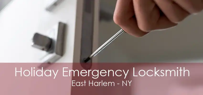 Holiday Emergency Locksmith East Harlem - NY