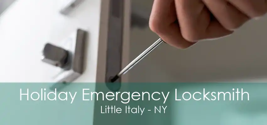 Holiday Emergency Locksmith Little Italy - NY