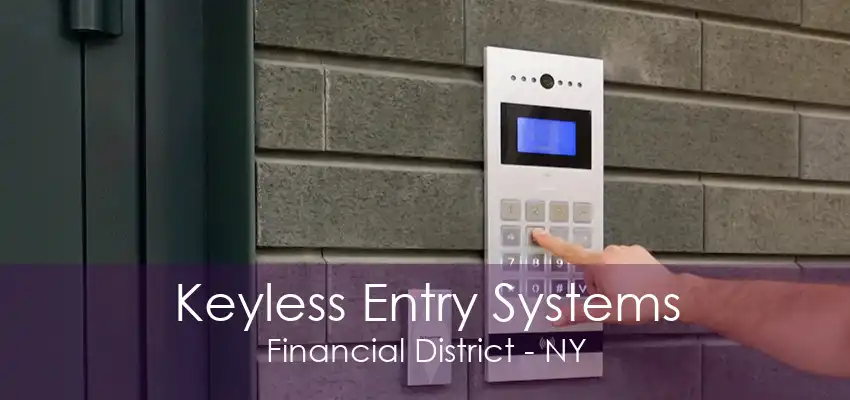 Keyless Entry Systems Financial District - NY