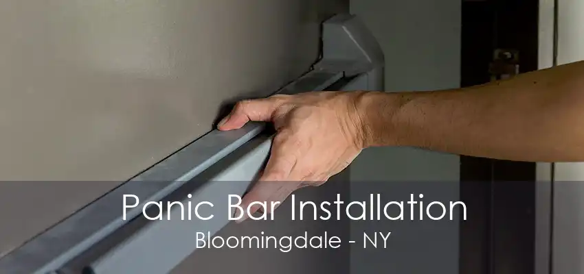 Panic Bar Installation Bloomingdale - NY