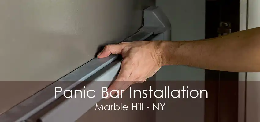 Panic Bar Installation Marble Hill - NY