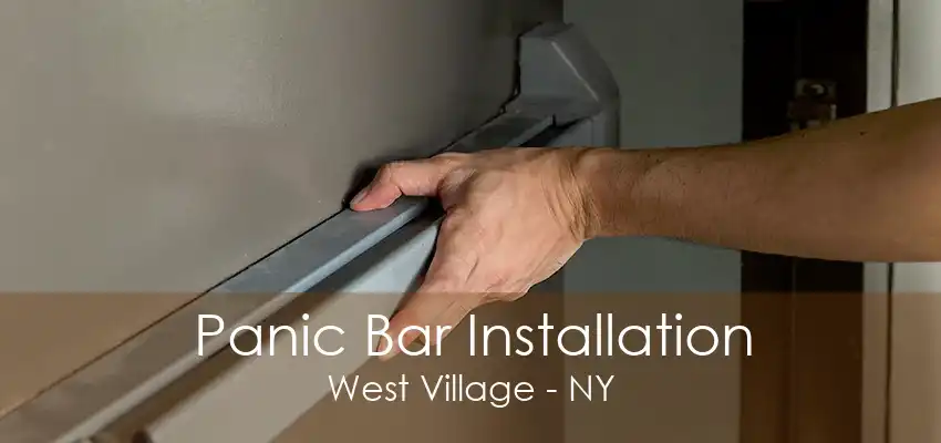 Panic Bar Installation West Village - NY