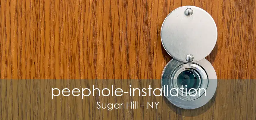 peephole-installation Sugar Hill - NY