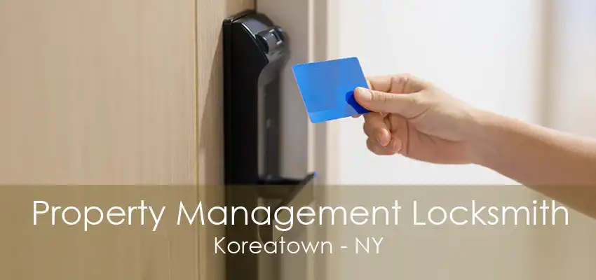 Property Management Locksmith Koreatown - NY