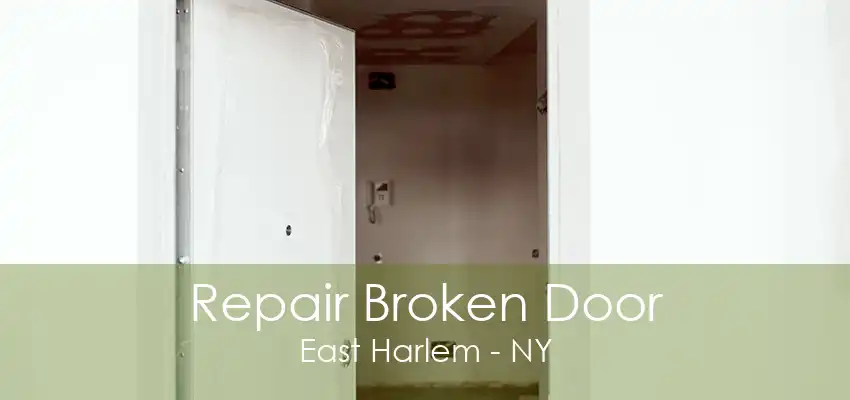 Repair Broken Door East Harlem - NY