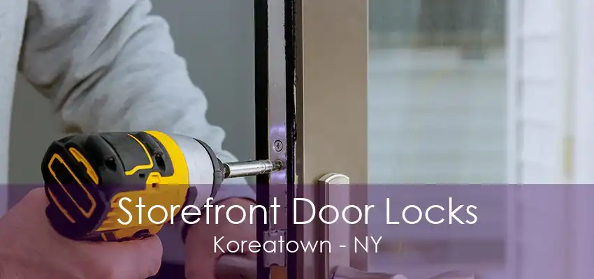 Storefront Door Locks Koreatown - NY